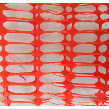 Raw material plastic orange safety fence